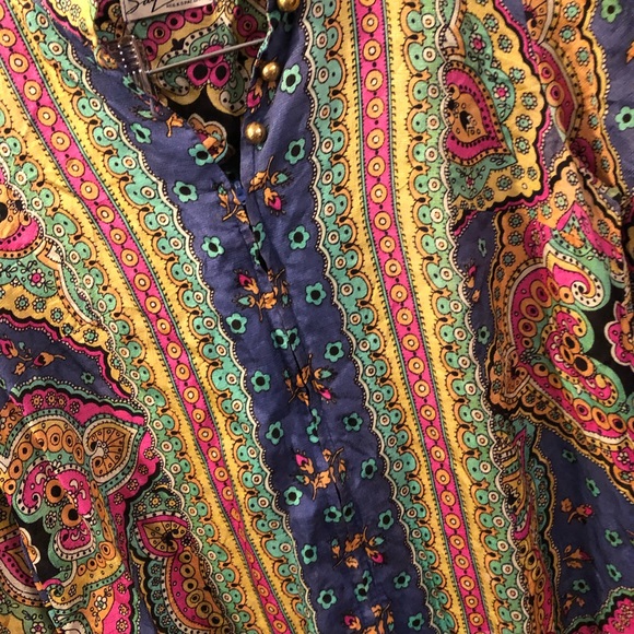 VTG 60/70s House Coat/Robe/dress styled by saybury - Picture 5 of 6